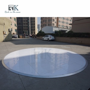 Panel de Pista de Baile Redondo Blanco Personalizado al por Mayor para Bodas y Fiestas - Product Image 2