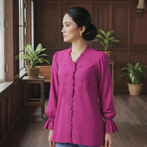 Borong Baju Kurung Moden Modeste Ironless Polyester Fiber Respirant Formelle Soirée Prêt Stock Harga Kilang Malaisie Mode - Product Image 4