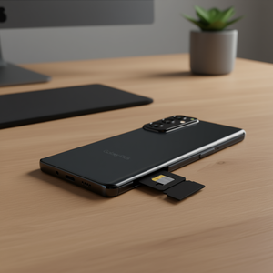 Vassoio porta SIM Samsung per Galaxy S21 Plus 5G G996B Nero - Product Image 3