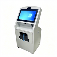Boîtier de kiosque en libre-service OEM et ODM, armoire de kiosque en tôle pour terminal d'impression et de consultation de documents, écran d'affichage inclus