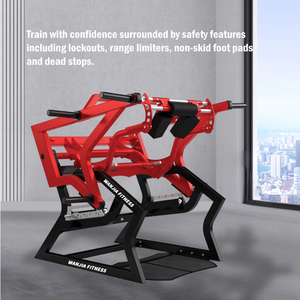 Equipo de Gimnasio Comercial de Alta Resistencia para Entrenamiento de Fuerza, Máquina de Sentadillas con Carga de Placas Power Squat Pro XT, Comprar en Línea - Product Image 4