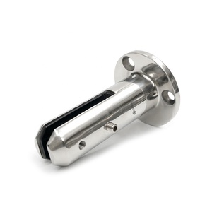 Aço inoxidável Frameless <span class=keywords><strong>Glass</strong></span> Pool Esgrima Balaustrada Stair <span class=keywords><strong>Railing</strong></span> <span class=keywords><strong>Glass</strong></span> Spigot - Product Image 4