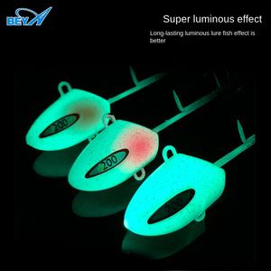 <span class=keywords><strong>BEYA</strong></span> 150g 200g 250g Taidao Tianya Leurre de pêche en mer à crochet retourné, entièrement lumineux, à double griffe, pour pêche en bateau suspendu - Product Image 4