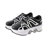 Chaussures de roller pour enfants à 4 roues, déformables, de haute qualité, très vendues