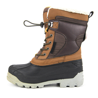 Bottes d'hiver imperméables pour femmes, prix d'usine, bottes en fourrure de canard