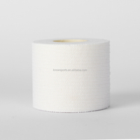 Bandage de compression élastique respirant à bords coupés de qualité supérieure en coton souple pour le soutien et les soins des plaies médicales