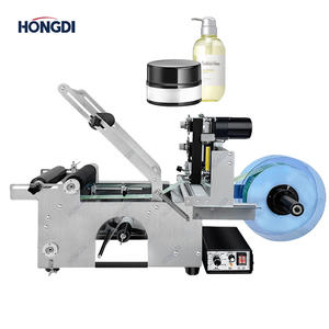 Machine d'étiquetage automatique électrique économique pour bouteilles rondes avec PLC et écran tactile pour emballages métalliques/verre - Product Image 2