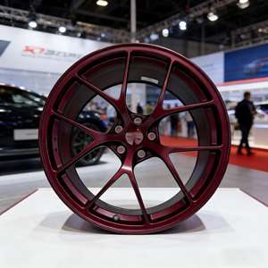 Jantes en alliage d'aluminium forgé 8J à double lame brossée, finition personnalisée, pour voitures de tourisme, ET personnalisé, garantie 5 ans pour <span class=keywords><strong>BBS</strong></span> 5x120 - Product Image 2