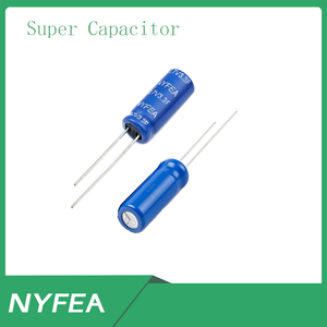 Supercapaciteurs NYFEA 2.7V 3.3F NR2R7L335S-P0820 à montage traversant 8x20mm -40~70°C pour batteries automobiles, compteurs intelligents, haute fréquence NR - Product Image 5