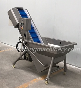 Công Nghiệp Tự Động Rau Và Trái Cây Máy Giặt Băng Tải Máy Rửa Rau - Product Image 4
