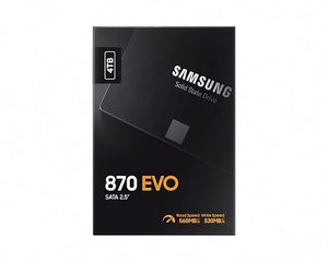 ไดรฟ์โซลิดสเตทสำหรับ SAMSUNG MZ-77E4T0BW 4TB 870 EVO SATA 2.5" SSD V-NAND 3bit MLC DDR4 SDRAM AES 256-bit - Product Image 3