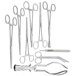 Ensemble complet d'instruments chirurgicaux manuels en acier inoxydable de qualité supérieure, kit médical professionnel pour hôpitaux et cliniques, kit de pansement - Product Image 4