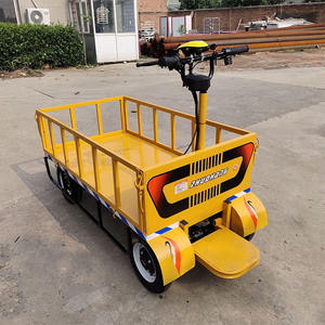 عربة يدوية كهربائية بأربع عجلات منخفضة الضوضاء عالية الكفاءة مناسبة للمستودعات تدعم التخصيص - Product Image 4