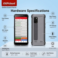 A13 Otopark Devriye Telefonu OGPcloud Uygulaması, NFC Kontrol Noktası Taraması ve Araç Güvenliği için Plaka Fotoğrafı Kanıtıyla NFC özellikli