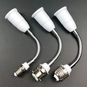 <span class=keywords><strong>Adaptateur</strong></span> E27-E27 prise électrique flexible <span class=keywords><strong>adaptateur</strong></span> de prise de courant E27 ampoule LED support de lampe extension flexible <span class=keywords><strong>adaptateur</strong></span> prise - Product Image 5