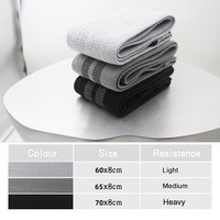 Bande de Résistance pour Squat, Entraînement des Fessiers, Élastique de Fitness pour Rehaussement des Fessiers, Bande d'Étirement en Forme d'Anneau pour Yoga, Modèle Spandex/Coton