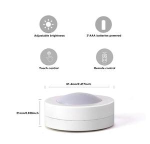 Đèn Thông Minh Không Dây Có Thể Điều Chỉnh Độ Sáng Cảm Biến Cảm Ứng Đèn LED Ban Đêm Tủ Bếp Tủ Quần Áo Nhà Vệ Sinh Với Đèn Điều Khiển Từ Xa - Product Image 2