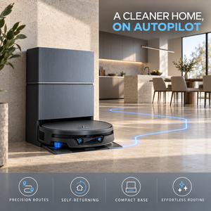 Robot aspirateur et serpillière ECOVACS DEEBOT X12S PRO OMNI haut de gamme avec station de vidage automatique - Product Image 1