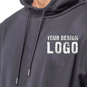 Sweat-shirt de sport ample en coton personnalisé en usine, sweat-shirt décontracté pour homme, couleur unie, sweat-shirt de sport surdimensionné pour homme - Product Image 4