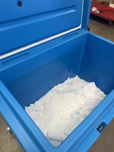 330L Thermal <strong>Insulated</strong> Food <strong>Container</strong> with Interlocking Lids and Wheels Stackable <strong>Dry</strong> <strong>Ice</strong> Cooler Box <strong>for</strong> Cans and Warehouse Use - Product Image 2