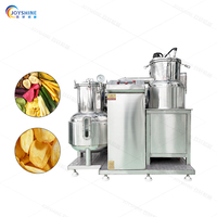 Machine à frire sous vide pour fruits et légumes, pommes, bananes, jackfruit, chips, 8 kg par lot, snacks, friteuse sous vide, fruits et légumes croustillants