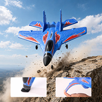 Avion RC moyen portée 200m, double batterie, mousse EPP, prêt à voler, télécommandé, compatible FBA, longue autonomie de vol