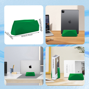 Dudukan Tablet vertikal, dudukan <span class=keywords><strong>Notebook</strong></span> hijau vertikal, dudukan Tablet Desktop, bingkai dukungan vertikal, buku, dudukan ponsel - Product Image 1
