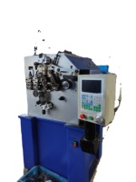 Machines à fabriquer des ressorts en fil CNC-YF12, pliage d'axe, mini-machine CNC 12 axes, 4 axes, puissance 12 kW, poids 1200 kg, 380 V, garantie 1 an