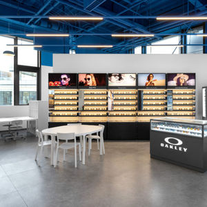 2022 customized optical shop and Open independent sunglasses store furniture display cabinet rack showcase