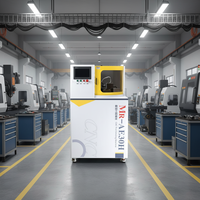 Affûteuse de outils et de fraises CNC entièrement fermée, machine d'affûtage d'outils multi-axes automatique pour services d'affûtage de reprise