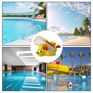 Factory Direct Kids <b>Inflatable</b> <b>Pool</b> Float 70cm Baby Swim Ring with Sun Canopy UV Protection Training Float Backyard <b>Pool</b> Toy - Product Image 4