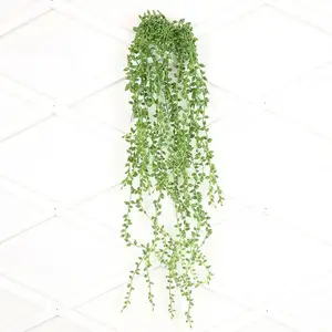 人造植物仿大塑料绿色情侣泪壁挂布置家居室内装饰
