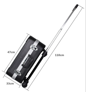 Valigia Portautensili Personalizzata OEM Impermeabile <span class=keywords><strong>Nera</strong></span> IP67 in <span class=keywords><strong>Plastica</strong></span> Rigida 25L Ampio Spazio di Stoccaggio per Componenti Utensili con Ruote - Product Image 5