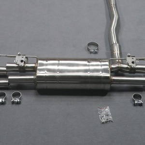 Tuyaux d'échappement intermédiaires Catback G30 550i en acier inoxydable 304/titane haute performance 76 mm pour BMW - Prix de gros usine - Product Image 5