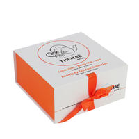 Caja de Regalo Magnética Plegable de Lujo con Logotipo Personalizado, Caja de Cartón Rígido Ecológica con Cinta para Empaque de Cosméticos y Productos de Spa
