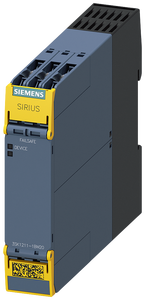 Relais de sécurité Siemens Sirius 3SK1211-1BW20, contrôleur de sécurité en cas de panne, module de relais d'automatisation industrielle - Product Image 1