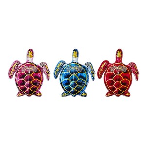 Aimants de réfrigérateur imprimés UV en gros d'usine, souvenirs de voyage personnalisés, aimants de réfrigérateur 3D en résine tortue de mer - Product Image 1