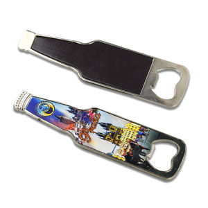 Buena calidad Heidelberg impresión de papel de aluminio personalizado abrebotellas imán metal llavero frdge imán - Product Image 2