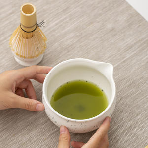 Meilleure vente sur Amazon kit de matcha support de fouet en céramique bol Chasen brosse à thé thé <span class=keywords><strong>japonais</strong></span> set de matcha personnalisé - Product Image 4