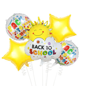 Nouvel Arrivage : Ensemble de Ballons en Aluminium <span class=keywords><strong>pour</strong></span> <span class=keywords><strong>la</strong></span> Rentrée <span class=keywords><strong>Scolaire</strong></span>, Cérémonie d'Ouverture, Décoration de Salle de Classe et de <span class=keywords><strong>Maternelle</strong></span>, Fête - Product Image 5