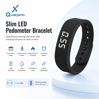 Gelang Pintar Layar OLED Digital Alarm Getar Pengingat Getaran Tahan Air untuk Jam Gelang Pintar Alarm Getar