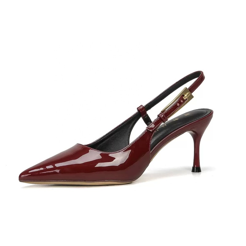 2025 Women s Metallic Wedge Heel