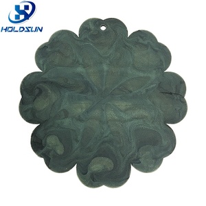 Boho cổ điển Silicone bảng Mat chịu nhiệt hoa hình trái tim đế lót ly cho hộ gia đình ăn uống trang trí nhà bàn sử dụng - Product Image 6