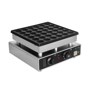 Snack Machines Commerciële Poffertjes Maken Wafel Makers Machine Elektrische Nederlandse <span class=keywords><strong>Mini</strong></span> Pannenkoek <span class=keywords><strong>Maker</strong></span> Met 36 Gaten - Product Image 4