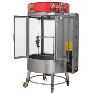 تصميم جديد تجاري لحم كهربي دجاج تركي لحم خنزير بطة فرن تحميص دوار - Product Image 3