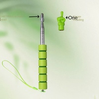 Ruida 2-en-1 2023 – Pointeau de lecture rétractable en acier inoxydable pour enfants, idéal pour l'enseignement et la promotion des tablettes