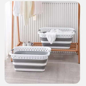 Cesta de lavandería plegable de gran capacidad Nuevo diseño Estilo emergente que ahorra espacio para el hogar/al aire libre Ideal para niños Adultos <span class=keywords><strong>Ropa</strong></span> <span class=keywords><strong>sucia</strong></span> - Product Image 2