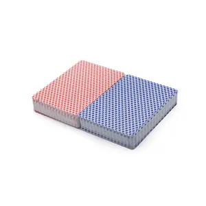 AOBO High Quality Custom Casino Manufacturer Red And Blue Paper Poker Playing Cards For Casiono