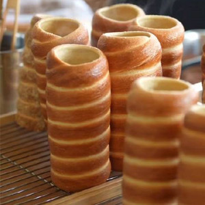 Máquina Kurtos Kalacs de cono de helado pequeño, máquina eléctrica comercial de 2 rollos, máquina de pastel de chimenea, máquina de pastel de chimenea - Product Image 6