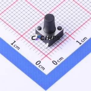TSD003B09018A Tactile Switch SMD,6x6mm Switch Round Button 1.8N Vertical Mount 6mm - Product Image 1
